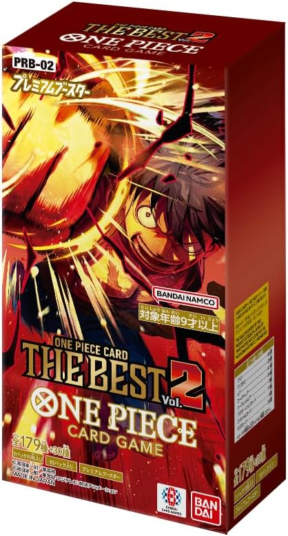 One Piece Card Game: The Best Premium Booster Box Vol.2 [PRB-02] [Japa –  Dice & Destiny