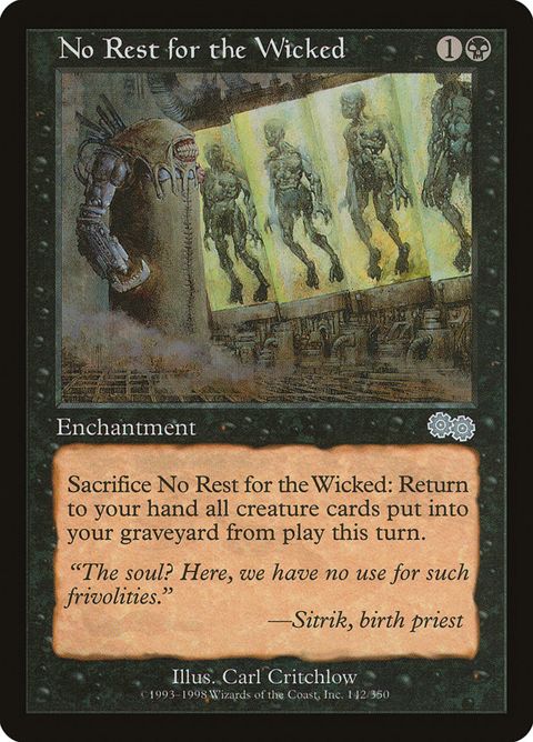 142-norestforthewicked