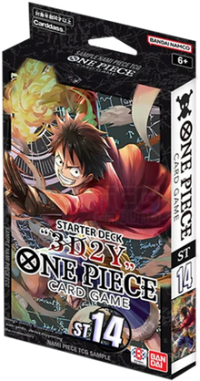 One Piece Card Game: Starter Deck - 3D2Y (ST-14)