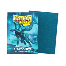 Dragon Shield: 100 Standard Matte Amazonite Sleeves