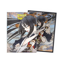 Dragon Shield: 100 Standard Matte Dual Art Sleeves - Samurai