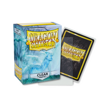 Dragon Shield: 100 Standard Matte Sleeves - Clear