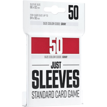 Gamegenic: Just Sleeves - Standard Card Game Red