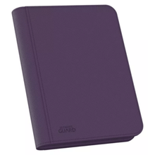 Ultimate Guard: Zipfolio 160 8-Pocket XenoSkin Binder Purple
