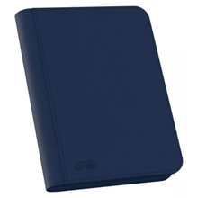 Ultimate Guard: Zipfolio 160 8-Pocket XenoSkin Binder Blue