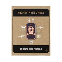 Critical Role Pin No. 3 - Mighty Nein Crest