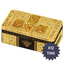 Yu-Gi-Oh! Tin of Pharaohs God's (2022)- Case Of 12 Tins