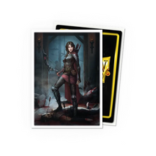 Dragon Shield: Standard 100 Flesh and Blood Sleeves - Azalea