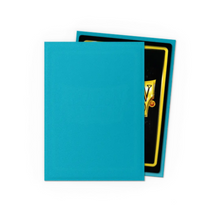 Dragon Shield: 100 Standard Matte Sleeves - Turquoise