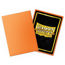 Dragon Shield: 100 Standard Matte Sleeves - Amber