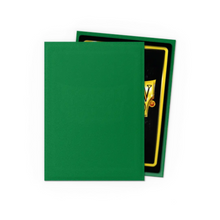 Dragon Shield: 100 Standard Matte Sleeves - Emerald
