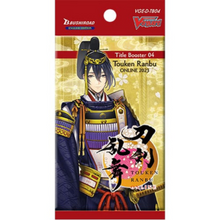Cardfight!! Vanguard: Title Booster 04 - Touken Ranbu Online (VGE-D-TB04) - Booster Pack