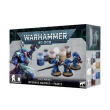 Warhammer 40,000 - Space Marines: Infernus Marines + Paints Set