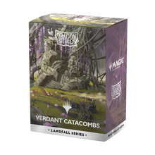 Dragon Shield: 100 Standard Matte Sleeves - Landfall - Brushed Art Sleeves - Verdant Catacombs