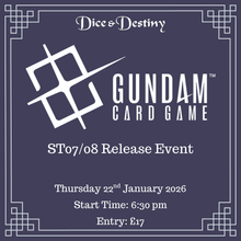 Gundam Card Game - Starter Deck ST07/08 Release Event