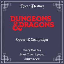 Dungeons & Dragons - Open Game w/ DM Gareth