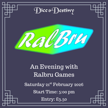Board Game Night - An Evening with Ralbru Games