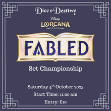 Disney Lorcana - Fabled Set Championship