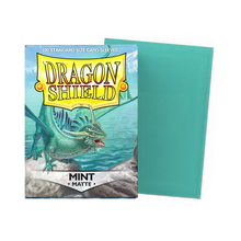 Dragon Shield: 100 Standard Matte Sleeves - Mint
