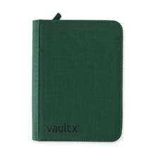 Vault X: 4-Pocket Exo-Tec Zip Binder - Forest Green