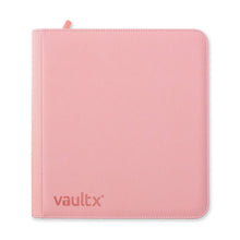 Vault X: 12-Pocket Exo-Tec Zip Binder - Just Pink