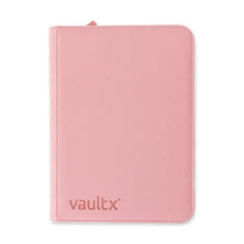 Vault X: 9-Pocket Exo-Tec Zip Binder - Just Pink