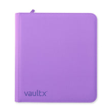Vault X: 12-Pocket Exo-Tec Zip Binder - Just Purple