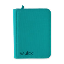 Vault X: 4-Pocket Exo-Tec Zip Binder - Ocean Blue