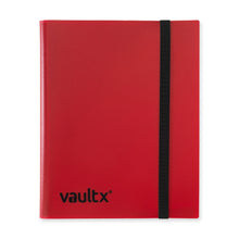 Vault X: 9-Pocket Strap Binder - Red