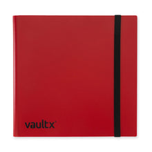 Vault X: 12-Pocket Strap Binder - Red
