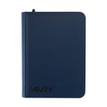 Vault X: 9-Pocket Exo-Tec Zip Binder - Royal Blue