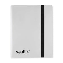 Vault X: 9-Pocket Strap Binder - White
