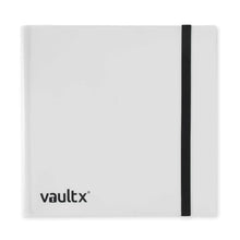 Vault X: 12-Pocket Strap Binder - White